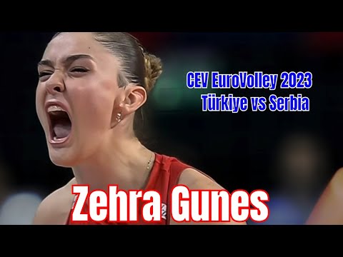 [EuroVolley 2023 Final 03-09-2023] [Türkiye vs Serbia ] [Zehra Gunes]