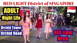 RED LIGHT District in SINGAPORE ll Adult Night Life in Singapore ll Orchid Tower, Gardens by the Bay