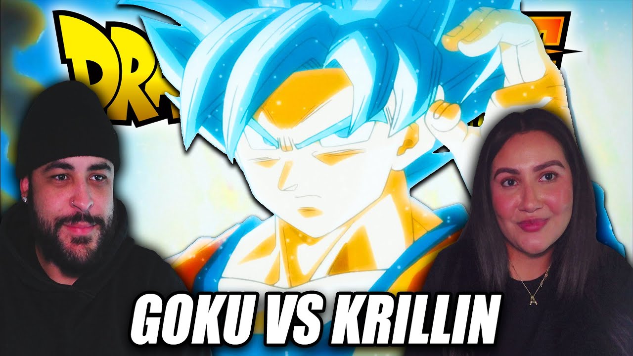 Реакция девушки на Гоку против Криллина! Dragon Ball Super, эпизод 84