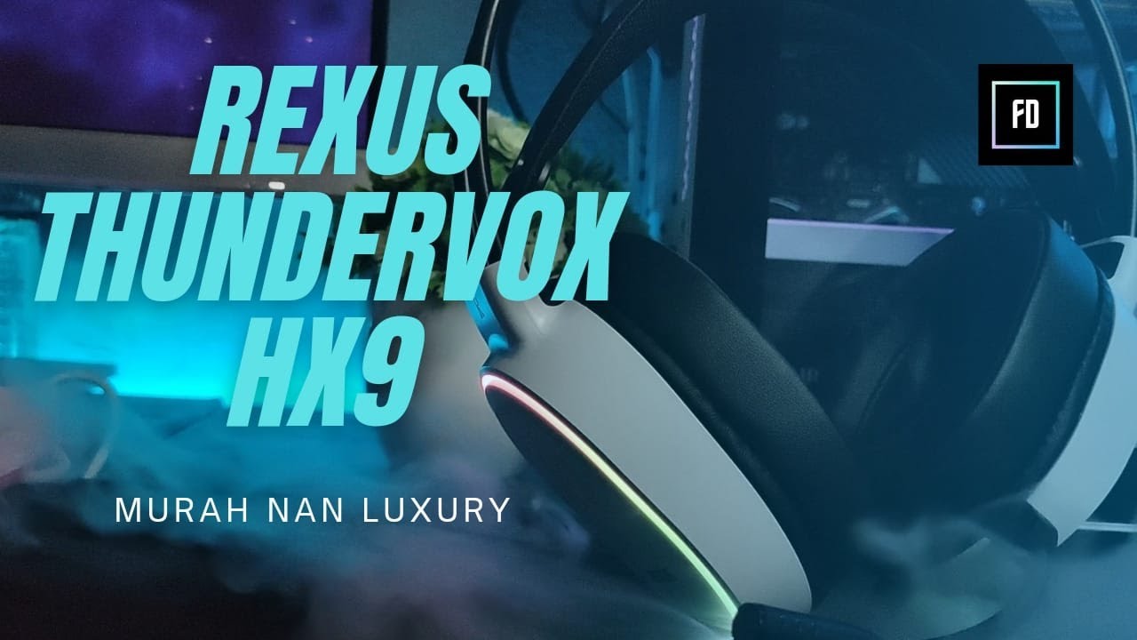 REKOMENDASI HEADSET GAMING 200 RIBUAN !!! REVIEW REXUS TUNDERVOX HX 9 !!! SEPTEMBER 2021