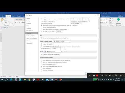 How to fix { Hyperlink     } error in MS Word
