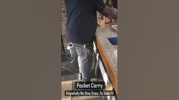 Is This Considered Open Carry Or Concealed Carry 🧐 #gunshorts #gun #opencarry