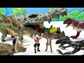 Dinosaur Hunter VS Crocodile! Dinosaur Egg Hatching