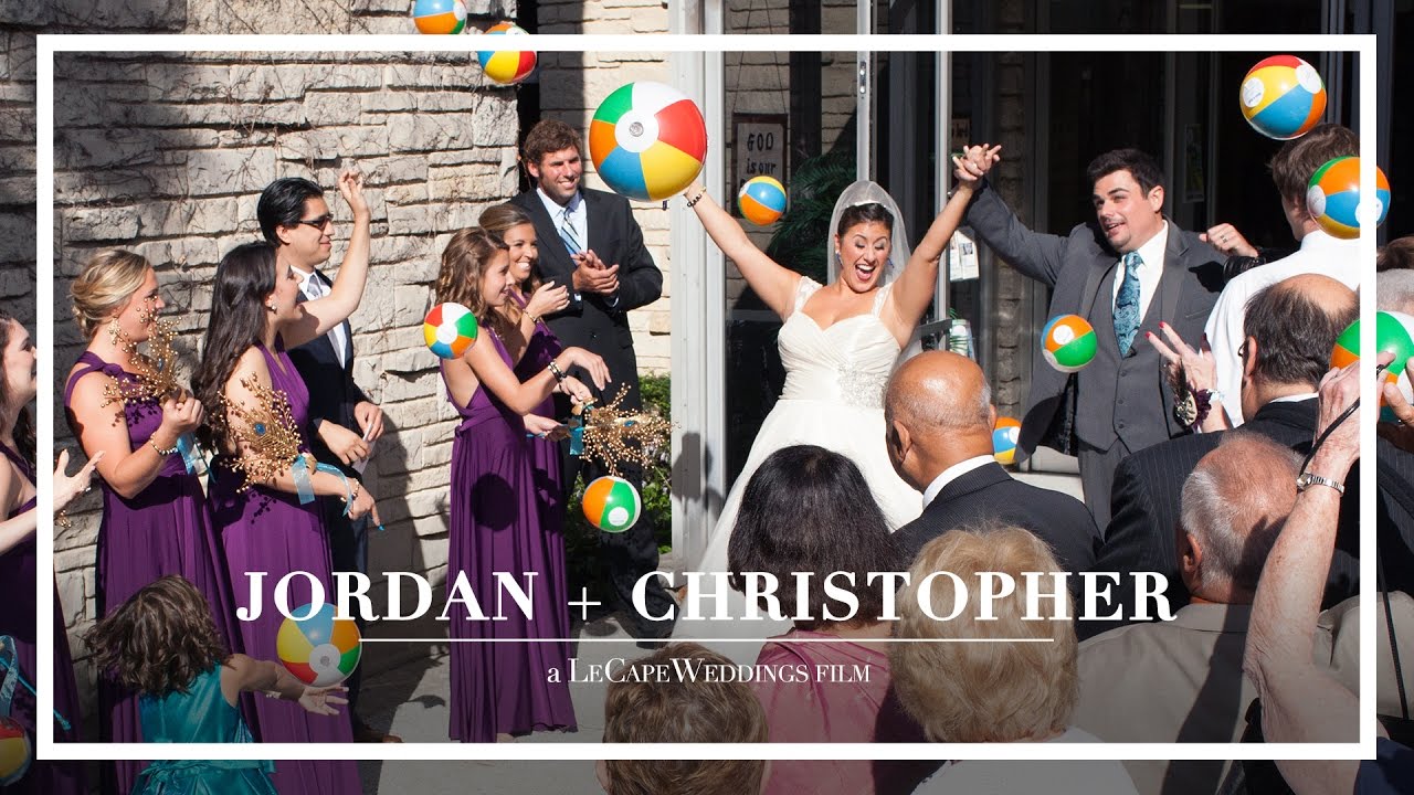 This Couple Had Beach Balls At Their Grand Exit Wedding Same Day Edit