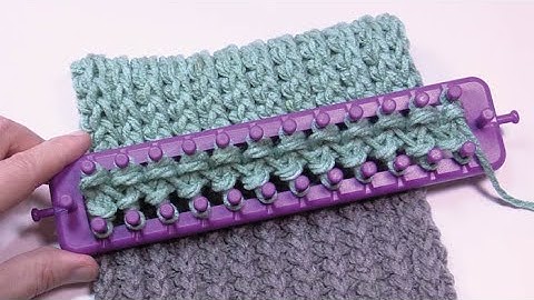 How to Cast Off No Stretch Beginner Loom Knitting