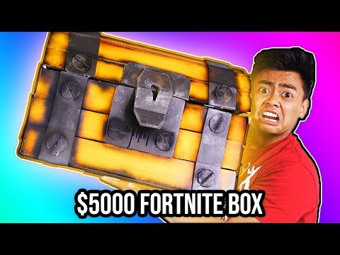 UNBOXING a $5000 DIAMOND Fortnite Mystery Box!