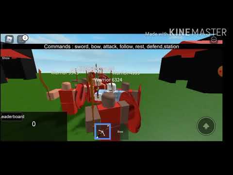 roblox create your own noob army
