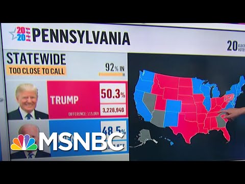 What To Watch For In Pennsylvania: Where Is The Outstanding Vote? | MSNBC