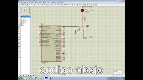 simulación en proteus de pic16f877a con relay