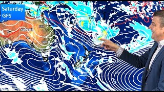 High pressure for NZ + Tropical lows developing screenshot 5