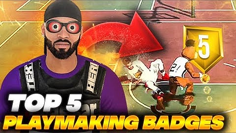 THE TOP 5 BEST AND MOST ESSENTIAL PLAYMAKING BADGES IN NBA 2K20 after patch 13!