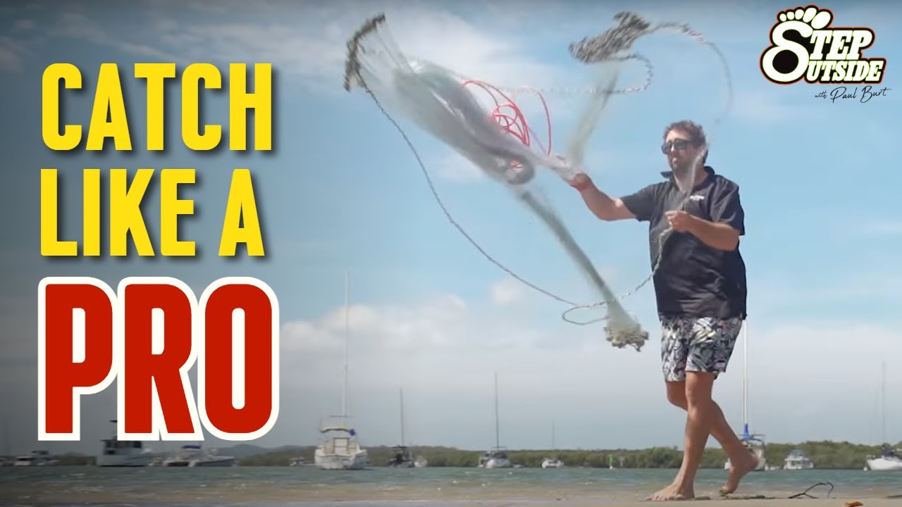 How To Throw A 10-ft Cast Net Like A Pro