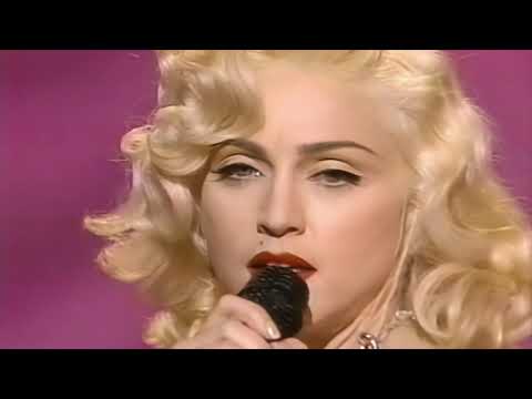 Madonna Sooner or Later Oscar Live Performance 1991 Marilyn Monroe