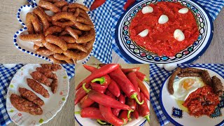 تحضيرات العيد مرقاز دياري مع أسرار نجاحو من أول مرة مع هريسة عربي تونسية موزوزة وبنينة 