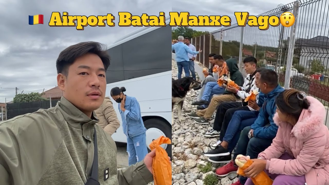 Romania Ko Khana Pachena😆 || Airport Batai Manxe Vago 😲🇷🇴
