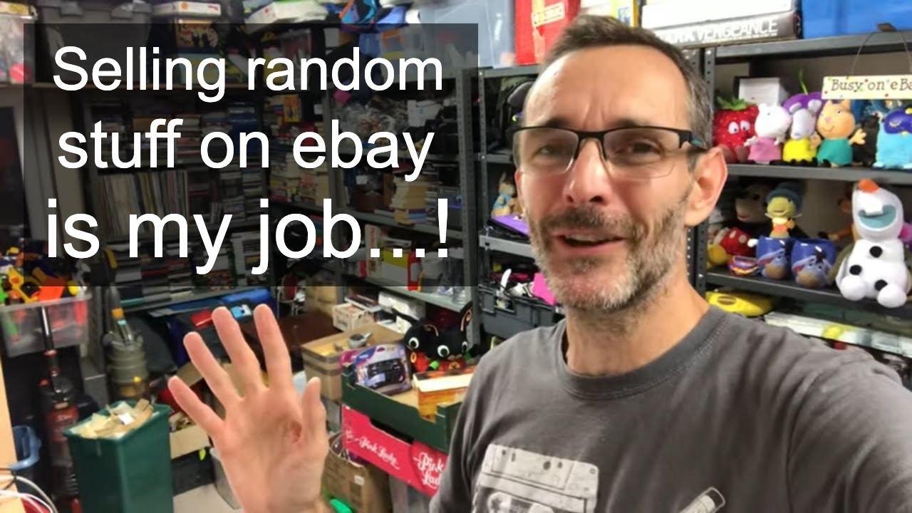 Selling random stuff on ebay to earn a living YouTube