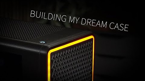 Clean and modern ITX PC case build