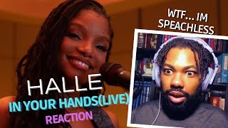 Halle  In Your Hands (Live) x imtaylorchristian reacts
