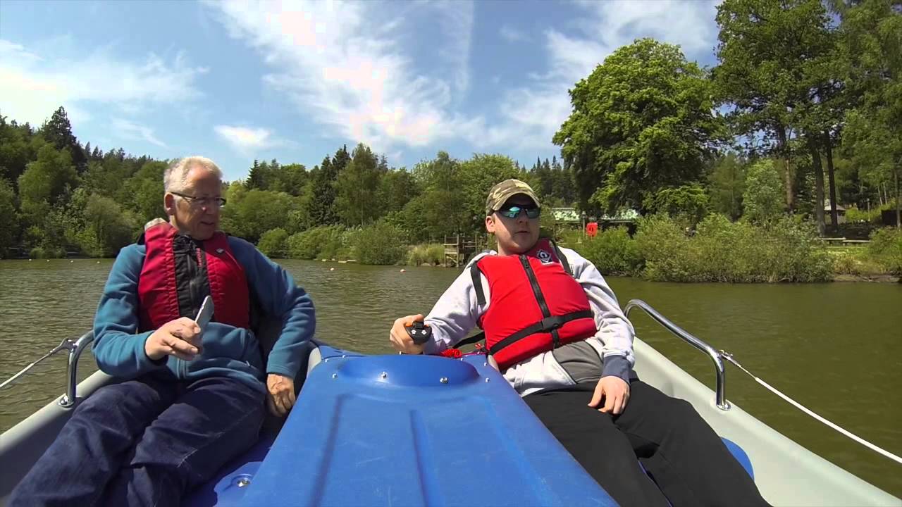 electric boating at Center Parcs YouTube