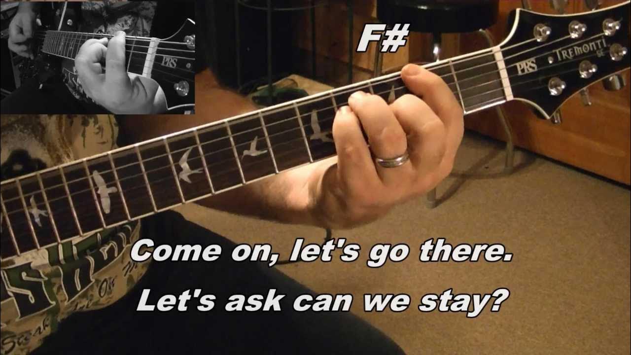 Creed - Higher Guitar Tutorial Creed - Higher Guitar Tutorial