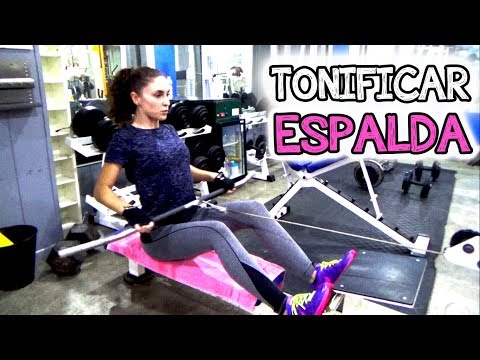 RUTINA DE ESPALDA PARA MUJERES EN EL GYM | Ejercicios para tonificar la espalda