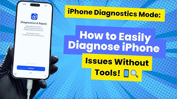 iPhone Diagnostics Mode: How to Easily Diagnose iPhone Issues Without Tools! 📱🔍