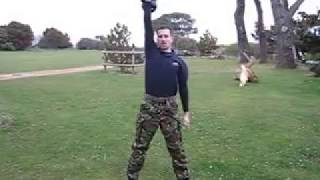 Kettlebell Clean, Press, windmill