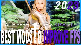 SKYRIM MOD I Best Mods to Improve FPS! I Performance & Stability in 2023