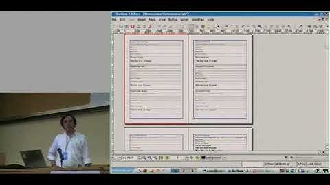 Scribus Presentation