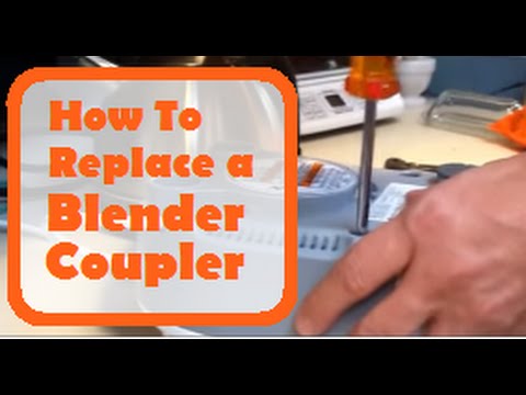 How to remove a KitchenAid Blender Coupler using a K A Parts spanner /  wrench 