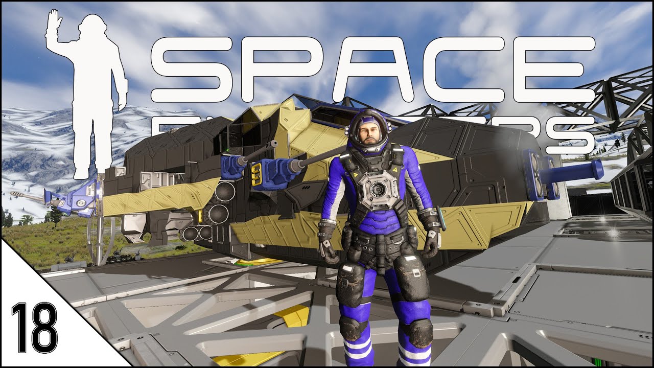 The Fighter's First Mission! | Space Engineers Survival 2025 | Episode ...