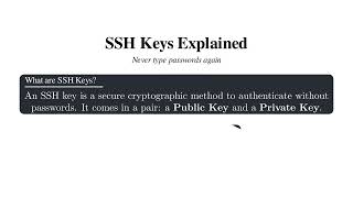Ssh Keys
