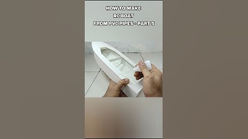 How To Make RC Boat From Pvc Pipes - Part 5 #rc #rcboat #handmade #howto #diy #boat