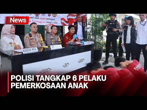 Polres Lampung Utara Berhasil Tangkap 6 dari 10 Pelaku Pemerkosaan - iNews Siang 16/03