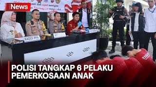 Polres Lampung Utara Berhasil Tangkap 6 dari 10 Pelaku Pemerkosaan - iNews Siang 16/03