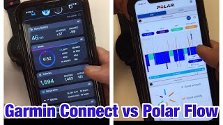 Garmin Connect vs Polar Flow App Comparison Review for CrossFit www.CF-Tracking.com screenshot 4