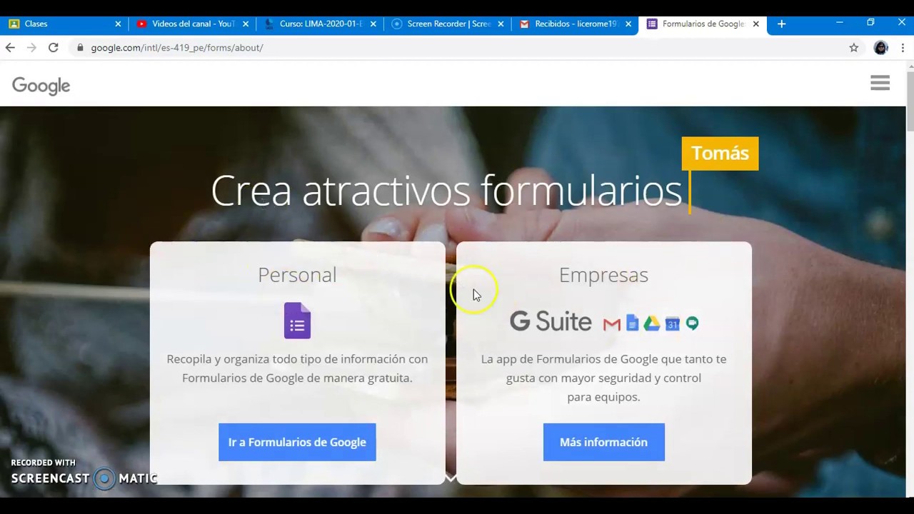 Tutorial Google form 