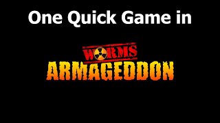 One Quick Game in Worms Armageddon in 2:16.400 screenshot 5