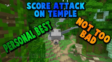 Minecraft Xbox ~ Glide ~ score attack on temple