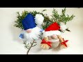 TEK BİR ÇORAPLA HARİKA NOEL CÜCESİ YAPIMI-HOW TO MAKE OF SOCKS CHRİSTMAS GNOME-DIY