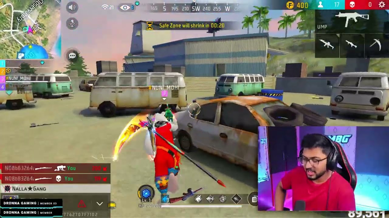Jaali Karuna Em Ledhu Andi Ee Hakker ki 🥲  - Free Fire Telugu - TEAM MBG