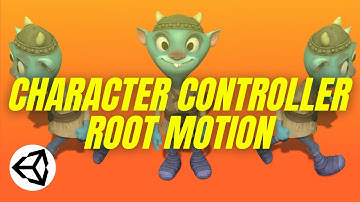 Root Motion gebruiken met een karaktercontroller (Unity-zelfstudie)