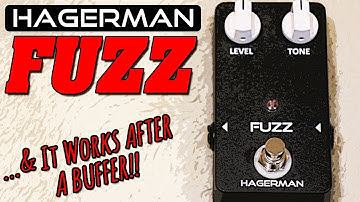 Hagerman Fuzz: Buffer-Friendly Silicon Fuzz Face w/ Tone Shaping