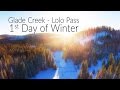 Glade Creek at Lolo Pass on the 1st Day of Winter