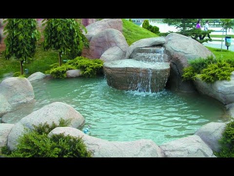 Sus Havuzu Yapimi Balik Havuzu Yapimi Trout Pond Construction Fishpond Youtube