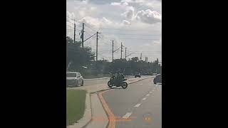 BAD DRIVERS ORLANDO: Motorcycle kid doing motorcycle things. #Orlando #Ignorant
