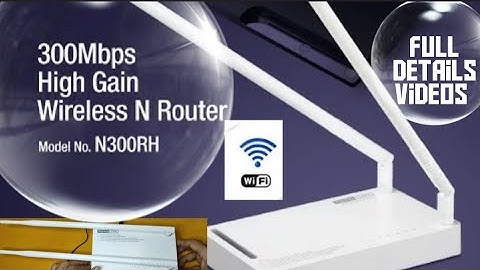 Best wifi Router Toto link N300RH/long Rang /video
