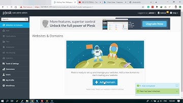 Install Plesk in Digitalocean Part 3: How to add domain in plesk server