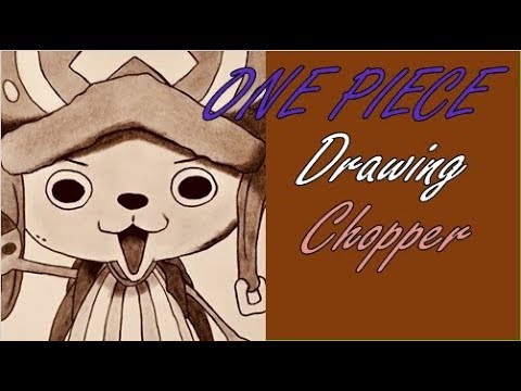 ワンピース チョッパーを鉛筆だけで描いてみた Drawing Anime One Piece Chopper Youtube