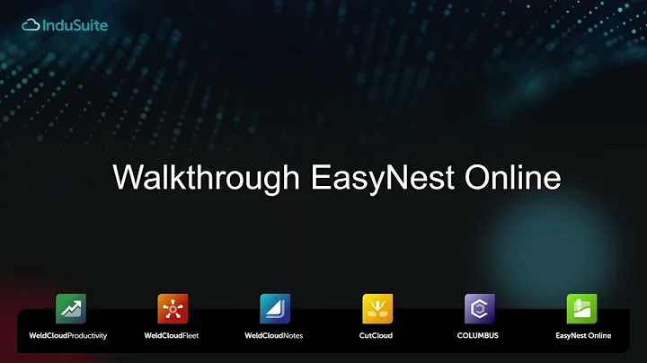 EasyNest Online Nesting Software Walkthrough